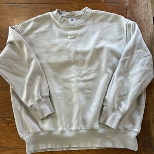 Nike Men's Cream Crewneck